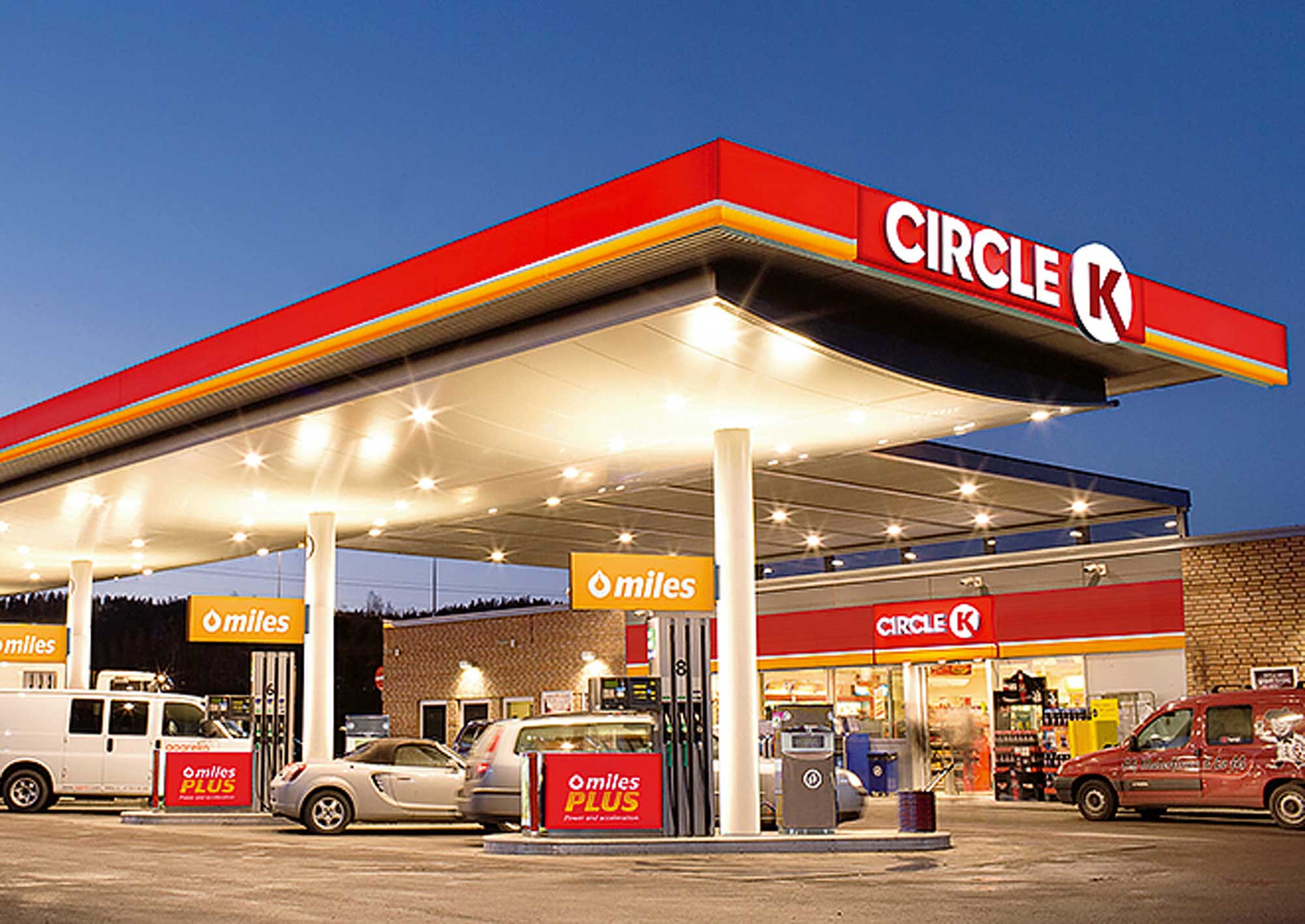 Nybygge av fullservice-station åt Circle K