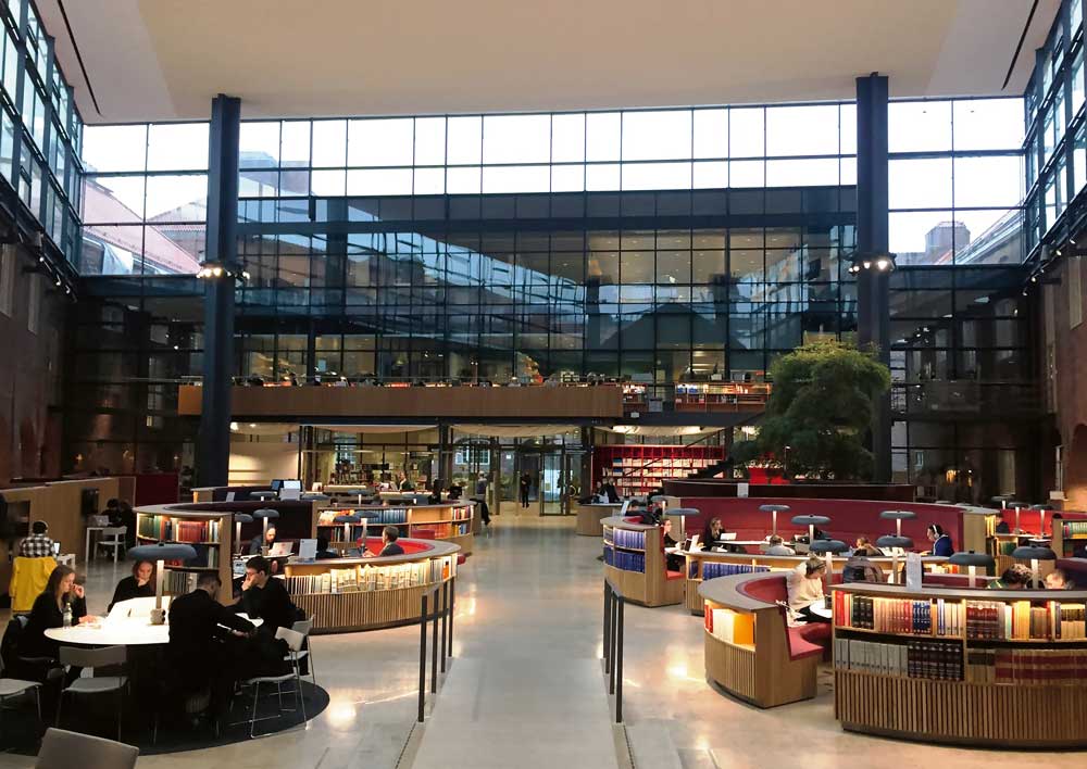 Ombyggnad och anpassning av Kungliga Tekniska Högskolans bibliotek för såväl människors som böckers välbeffinande