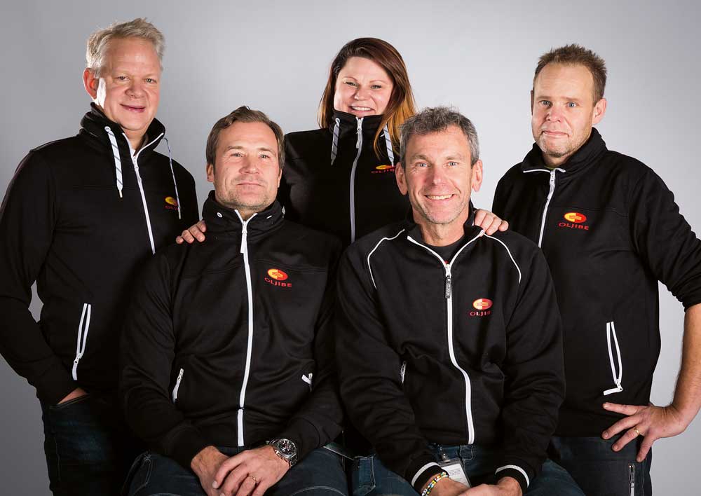 GE Healtcare Oljibes platschefer som jobbade med projektet på GE Healtcare