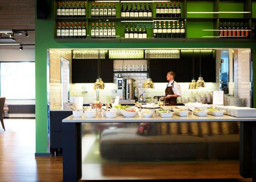 Återuppbyggnad av konferens- och hotellanläggning